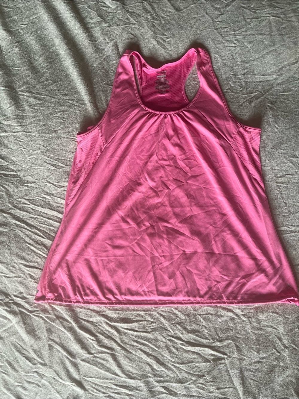 Danskin Now Bright Pink Racerback Athletic Tank